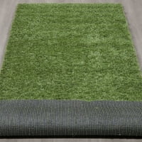Отомансон Водоустойчив закрит открит изкуствена трева килим за вътрешен двор за домашни любимци палуба, 2 '7 14', зелен