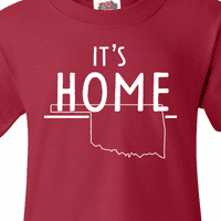 Inktastic Това е дома- State of Oklahoma очертайте младежката тениска