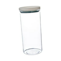Бурканче за съхранение с херметични капаци Clear Jar Bor Food Jar за със синьо 700мл