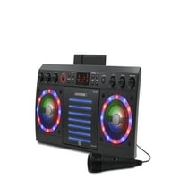 Ikaraoke KS303B-BT Bluetooth CD & G караоке система с многоцветна осветление ефект