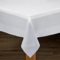 Bohemia 70 x70 памучна поли покривка в бяло сиво