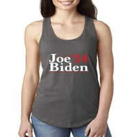 Wild Bobby, Joe Biden президентска кампания Политически дами състезателен танк, тъмно сив, голям