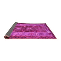 Ahgly Company Indoor Rectangle Southwestern Pink Country Area Rugs, 2 '3'