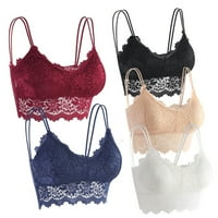 Harmtty Spaghetti Straps Beauty Back Lady Bra Wrean Free Flower Patchere Данте