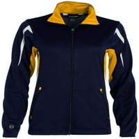Holloway Sportswear S дамско посвещение на сакото Военно златно злато бяло 229331