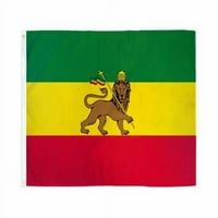 Лъвът на Юда Етиопия флаг 2' х3 ' къща банер втулки 100Д
