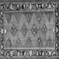 Ahgly Company Indoor Rectangle Персийски сиви традиционни килими, 3 '5'