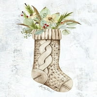 Коледни плетени чорапи от Kelley Talent