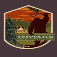 Национален парк Джаспър, Канада, дом на Sasquatch, Contour
