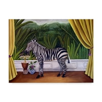 Изобразително изкуство в центъра на зебра от Катрин А Нолин