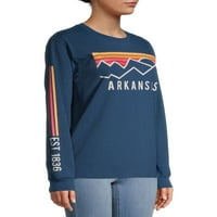 Дамска тениска Арканзас с дълъг ръкав