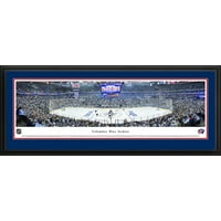 Кълъмбъс Блу Джакетс-център лед в национален Арена - Блекуей панорами НХЛ Принт с луксозна рамка и Двойна Мат