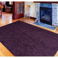 Ambiant Broadway Collection Kids Favorite Area Rugs Purple - 22 44 Половин кръг