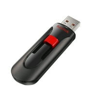 Sandisk Cruzer Glide USB флаш устройство - GB - USB 2. - Черно, червено - прибиращо се