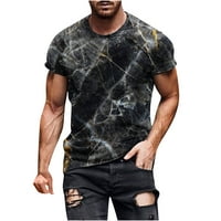 Honeeladyy нова модна ежедневна мъжка тениска печат спортни тениски ръкав кръг-деколте блузи и ризи мъже тениски с къс ръкав за мъже