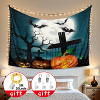 Хелоуин декоративен гоблен, фентъзи Хелоуин гоблен, за спалня в хола колеж общежитие Домашен офис плакат Gtyhty,#253