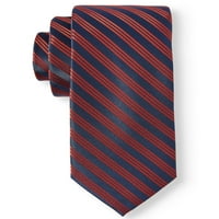 Хейнс и Бонер Мъжка червена флотска вратовръзка