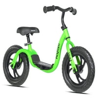 Казам 12 детско колело за баланс на келеш, зелено