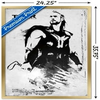 Марвел Кино Вселена-Тор-Тъмният Свят-Илюстрован Плакат, 22.375 34