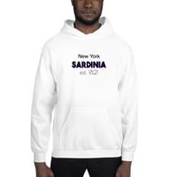 Tri Color Sardinia New York Hoodie Pullover Sweatshirt от неопределени подаръци