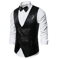 Ризи Fragarn for Men Fashion Men's Suit Vest Slim Fit Business Wedding Reastcoat Leaveless Tank