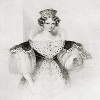 Кралица Аделаида Нейната коронация омагьосва принцеса Аделаида Сакс