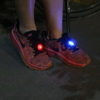 TURECLOS LED светещ клип за обувки на открито велосипед LED светещ нощ за бягащи обувки КЛИПС КЛАСКИ СПОРТИ ПРЕДУПРЕЖДЕНИЕ СВЕТКА Безопасност