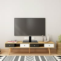 Universal TV Stand Base - Table Top TV Stand за LCD LED телевизори - регулируема височина ТВ МЪРТ СЪДЪРЖАНИЕ С ТЕМЕНТИРАН СТЪК