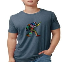 Cafepress - Тениска за спокойствие - Мъжки тениска с три смеси