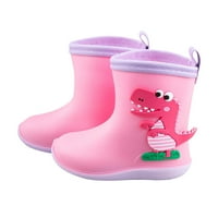 Herrnalise Toddler Infant Kids Baby Girls and Boys Сладко карикатура динозавър Rain Boots Toddler Shoes под $ 10