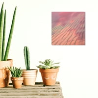Уинууд студио платно вятър оцветени пясък природа и пейзаж пустинни пейзажи стена изкуство платно печат Розово 12х12