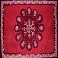 Памучен памук Batik Tapestry 106 70 Twin Red