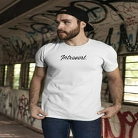 Интровертни тениски мъже -goatdeals дизайни, мъжки 3x-голям