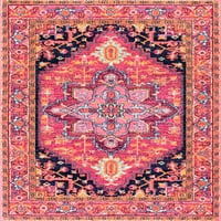 нулум Вонда фантазия персийски бегач килим, 2 '6 10', розов