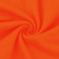 Лидиаунистар жени топове клирънс жени екипаж Октоберфест Принт Тениски Мода удобни дамски блузи топове оранжев ххл