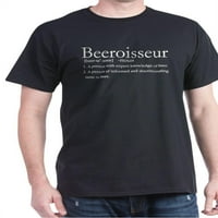 Cafepress - Тениска на Beeroisseur Dark - памучна тениска