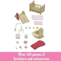 Calico Critters бебешки детски комплект, мебели и аксесоари за къщи за кукли