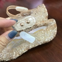 Нови домашни подаръци за домашни обувки за принцеси момичета сандали желе Мери Джейн Танц