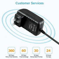 -Geek 12V AC адаптер зарядно, съвместимо с Moog Mother-Synth захранващ кабел за захранване PSU
