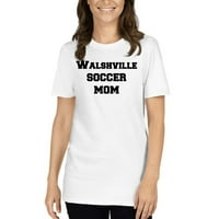 Walshville Soccer мама с къс ръкав памучна тениска от неопределени подаръци