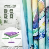 Маслена боядисване на пейзаж душ завеси горски завеси за баня водоустойчиви 3D печат декорация полиестер тъкан екран на екрана за баня