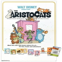 Disney the Aristocats - един листов плакат за стена, 14.725 22.375