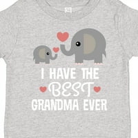 Inktastic Grandchild Best Grandma Dift Diffy Toddler Boy или Thddler Girl тениска
