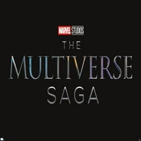 Marvel The Multiverse Saga - Плакат за стена на лого, 22.375 34