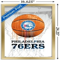 Филаделфия 76ers - Плакат за капене на топка, 14.725 22.375