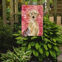 Carolines Treasures BB9471GF Yellow Labrador Love Flag Garden Size Малък, многоцветен