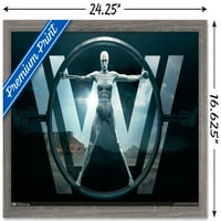 Westworld - ключов арт стенен плакат, 14.725 22.375