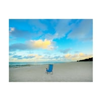 Джак Рийд' Стол На Плажа ' Платно Изкуство