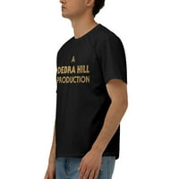 Мъжки производство на Debra Hill Официални тениски модна тениска малка черна