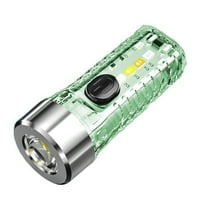 Многофункционална високо ярко ключодържател на фенерче на открито и домашно използване Мултимоди преносими фенерчета светло тегло Keychain